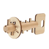 Wooden Unlock Key Educational Toys