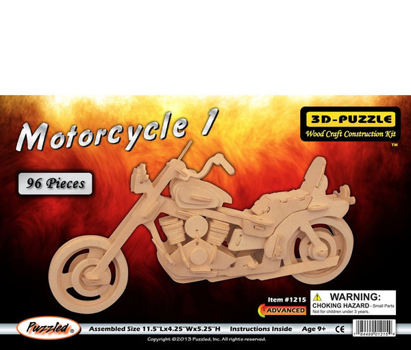 3D Puzzles - Motorcycle 1 (96 pcs)