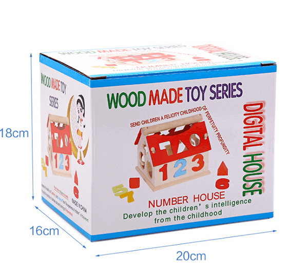 Wooden Shape Matching Educational Toy