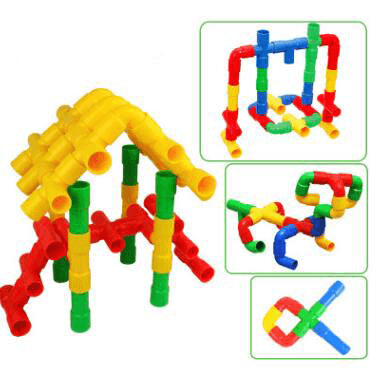 Pipeline Building Blocks Puzzle Wonder Gears 3D Puzzle