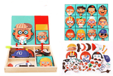 Magnetic Puzzle Wooden Toy
