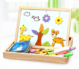 Magnetic Educational Wooden Puzzle