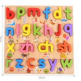 Wooden Alphabet Matching Set