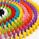 Wooden Colorful Dominos