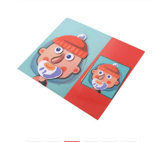 Magnetic Puzzle Wooden Toy