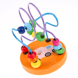 Wooden Early Education Round Bead Toy Brick