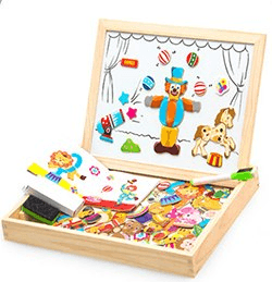 Magnetic Educational Wooden Puzzle
