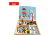Magnetic Puzzle Wooden Toy