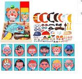 Magnetic Puzzle Wooden Toy