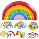 Wooden Rainbow Toy