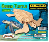 3D Puzzles - Green Turtle (26 pcs)