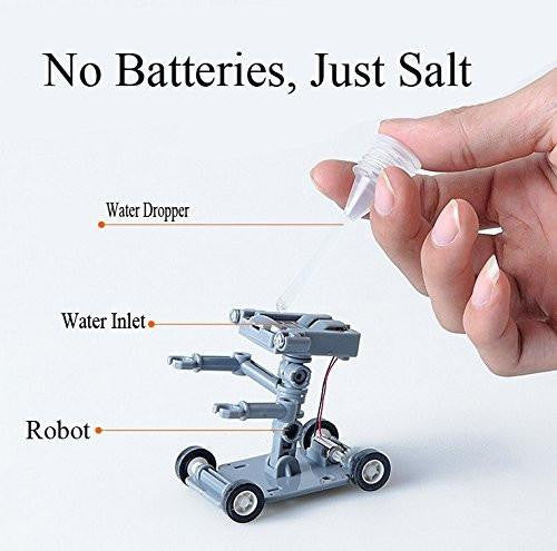 Salt Water Powered Robot