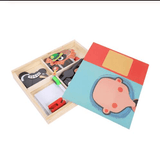 Magnetic Puzzle Wooden Toy