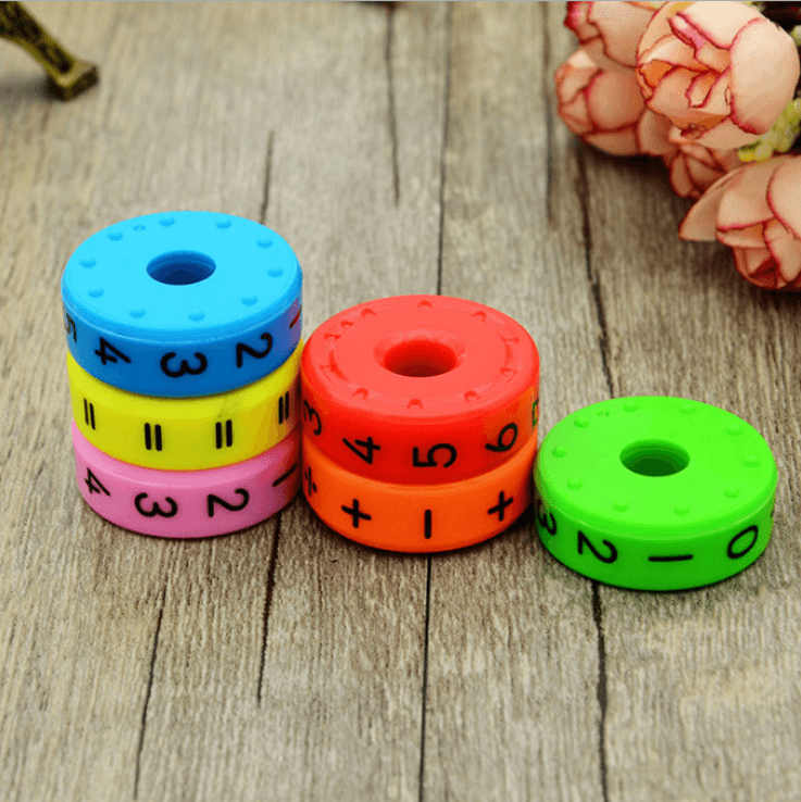 Magnetic Math Learning Toy Wonder Gears 3D Puzzle