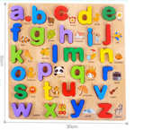 Wooden Alphabet Matching Set