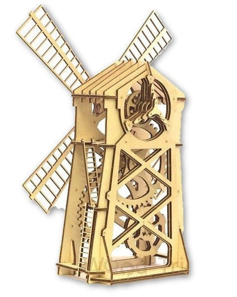 Eco-Friendly Construction Kit: Windmill (80 pcs)