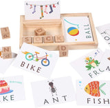 Matching Wonder - Letter Wooden Game