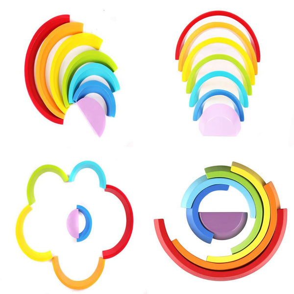 Wooden Rainbow Toy