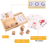 Matching Wonder - Letter Wooden Game