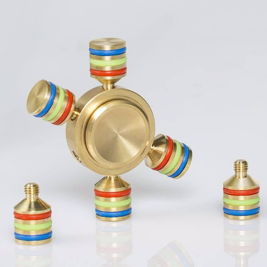 Copper Metal Fidget Spinner – Wonder Gears 3D Puzzle