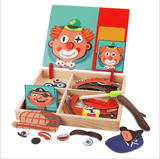 Magnetic Puzzle Wooden Toy