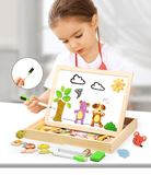 Magnetic Educational Wooden Puzzle