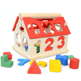 Wooden Shape Matching Educational Toy