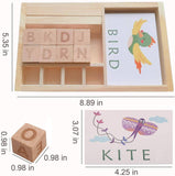 Matching Wonder - Letter Wooden Game