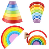 Wooden Rainbow Toy