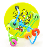 Wooden Early Education Round Bead Toy Brick