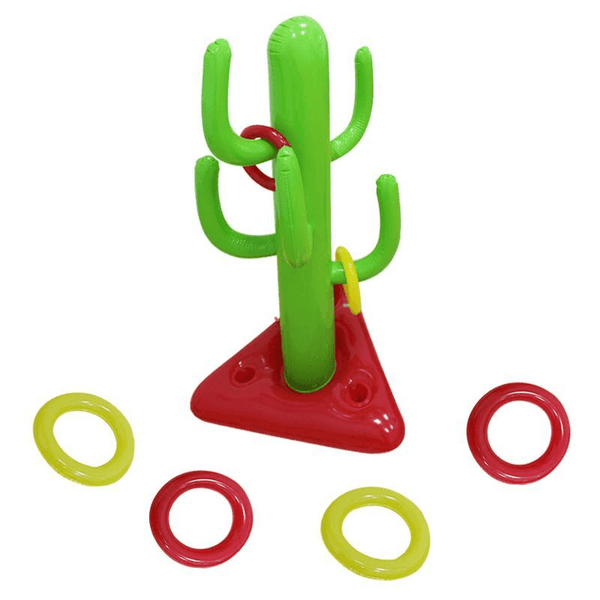 Inflatable Cactus Ring Toy