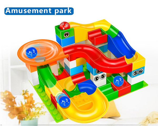 Marble Run Wonder - Marble Race Track is DUPLO® and LEGO® bricks compatible