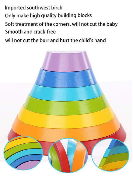 Wooden Rainbow Toy