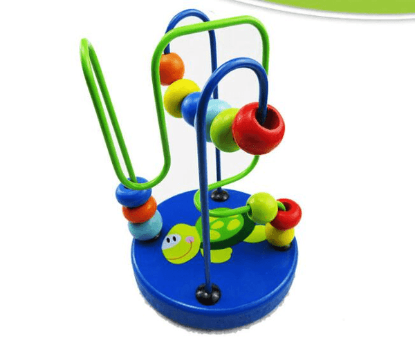 Wooden Early Education Round Bead Toy Brick