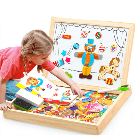 Magnetic Educational Wooden Puzzle