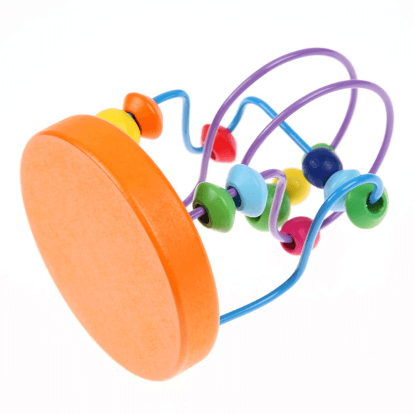 Wooden Early Education Round Bead Toy Brick