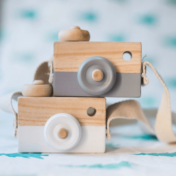 Cute Wooden Camera