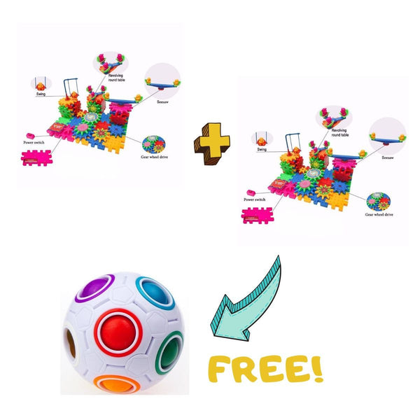 Buy 2 Wonder Gears™ Get 1 Magic Rainbow Ball Puzzle for FREE!