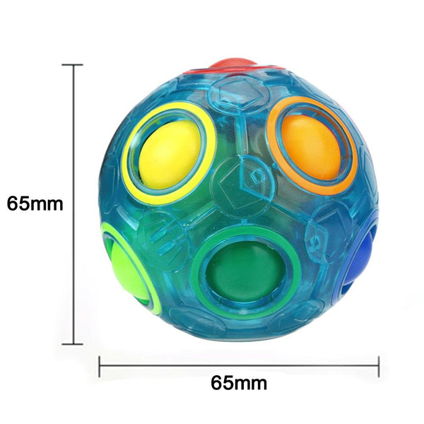 Magic Rainbow Ball Puzzle - Blue