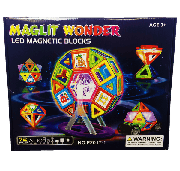 6 SETS- MagLit Wonder 72 PCS + 15 Stickers