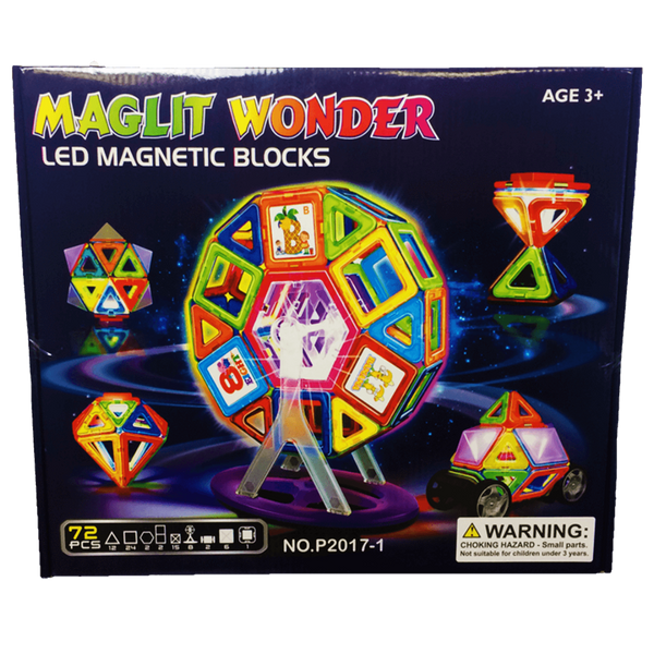 MagLit Wonder ™ 72 PCS + 15 Stickers