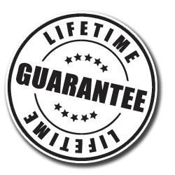 Lifetime Product Guarantee + VIP customer service
