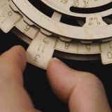 Wooden Mechanical DIY Puzzle - Perpetual Calendar