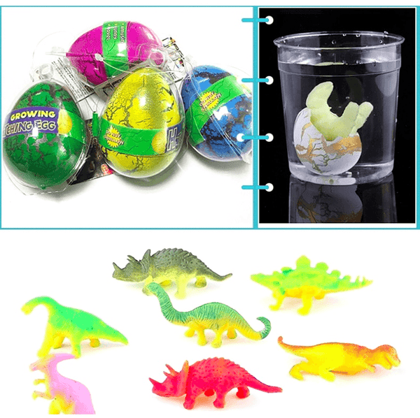 Dinosaur Eggs In Water - 4 pcs