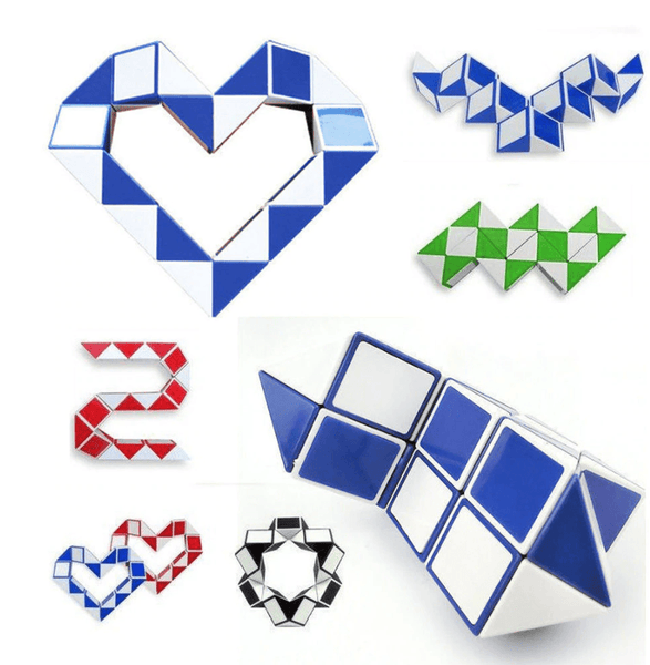 Snake Magic Puzzle Cube Twist Fidget