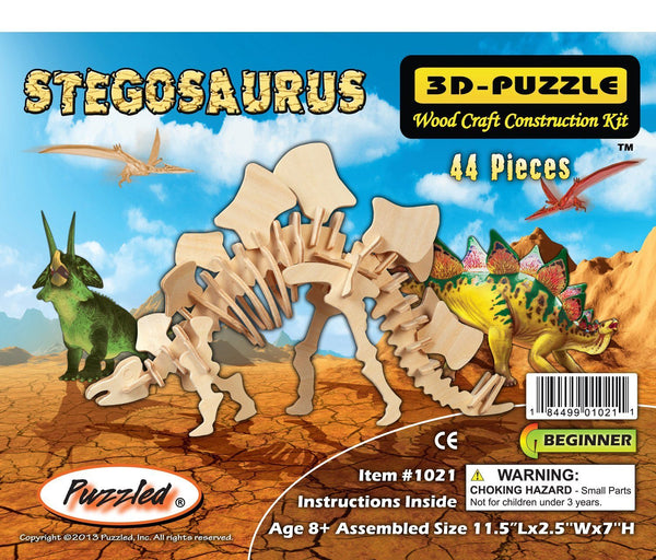 3D Puzzles - Stegosaurus
