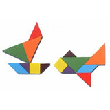 Wooden Tangram Jigsaw Puzzle Toy