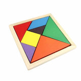 Wooden Tangram Jigsaw Puzzle Toy