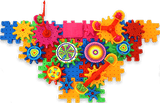 Wonder Gears™ 3D Brain Trainer Building Set (Age 3+)