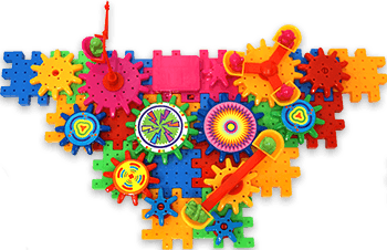 Wonder Gears™ 3D Brain Trainer Building Set (Age 3+)